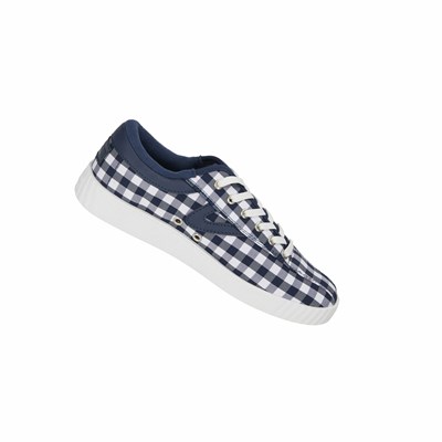 Tretorn Draper James x Nylite Plus Canvas Women's Sneakers Black / White | NRM-857103