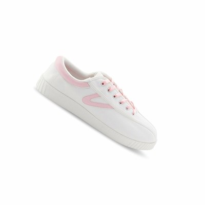 Tretorn Nylite Plus Canvas Women's Sneakers Black / White | JBF-378049