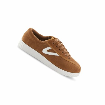 Tretorn Nylite Plus Suede Women's Sneakers BURGANDY | WLZ-497218