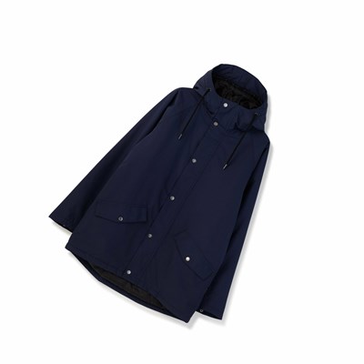 Tretorn Wings Woven Padded Jacket Men's Rain Jackets Navy | QFM-482360